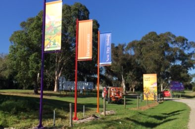 Promotional Banner And Flag Poles